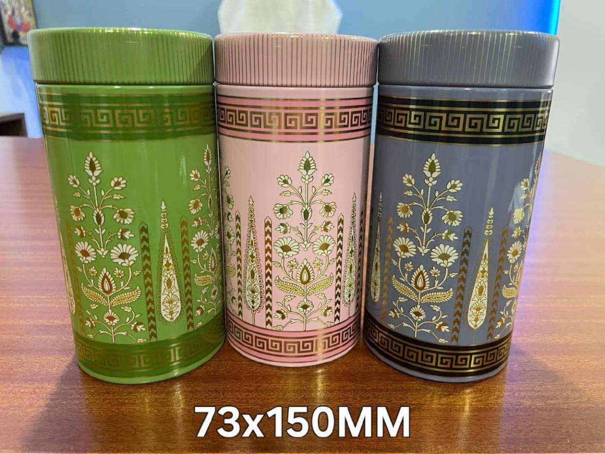 Floral Printed Tins